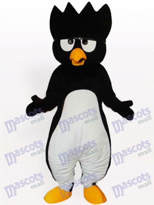 White Belly Black Penguin Adult Mascot Costume