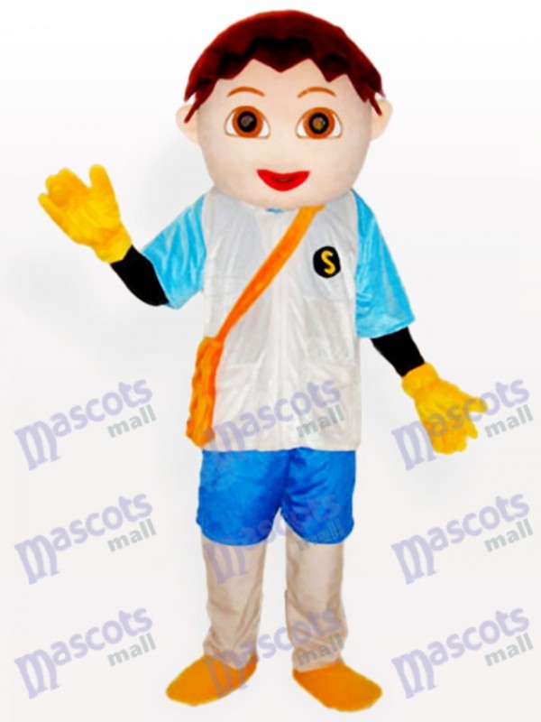 Diego Little Boy Cartoon Adult Mascot Costume