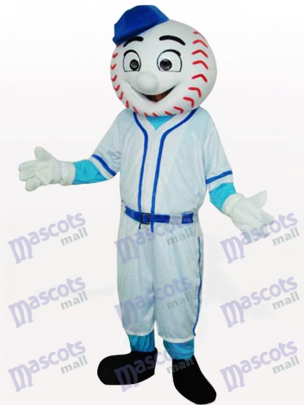 Mr. Met Mets Baseball Man Adult Mascot Funny Costume