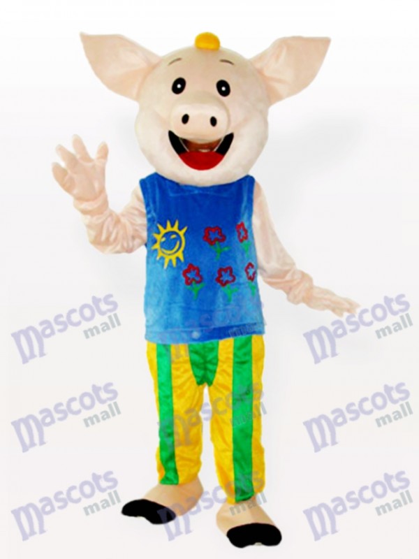Mr.CoCo Pig Animal Adult Mascot Costume