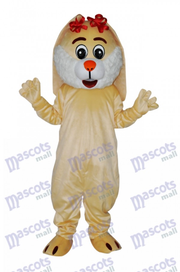 Easter Lovely Rabbit Adult Mascot Costume