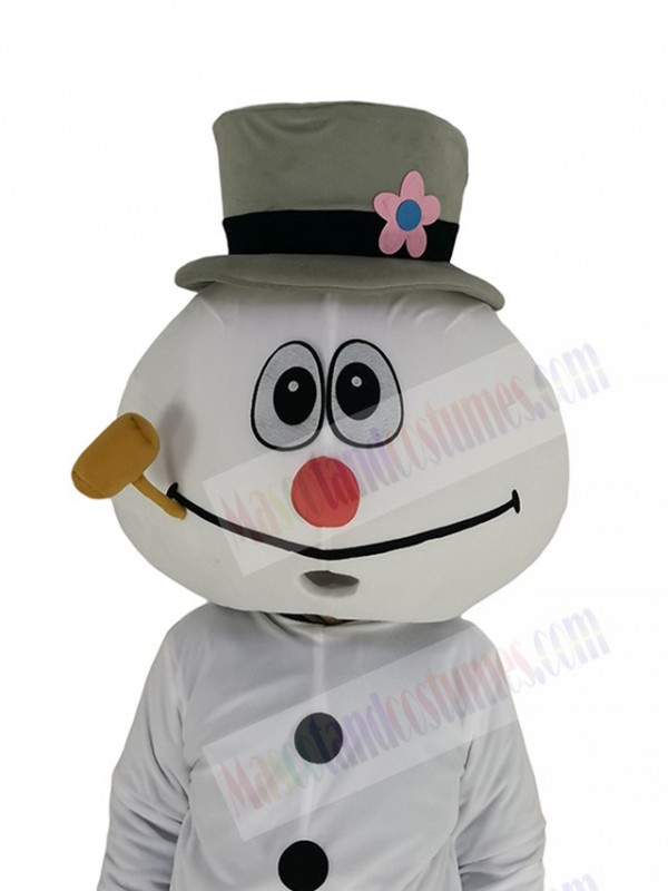 Snowman mascot costume