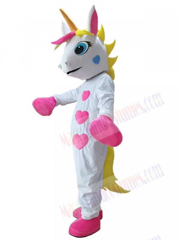 Unicorn mascot costume