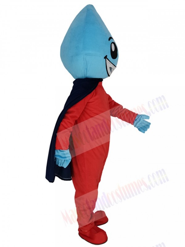 Water Drop Superman mascot costume