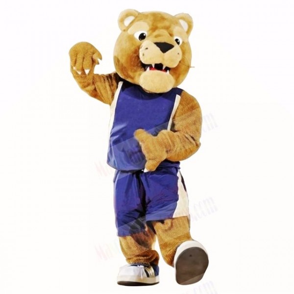 Golden Panther Mascot Costumes College