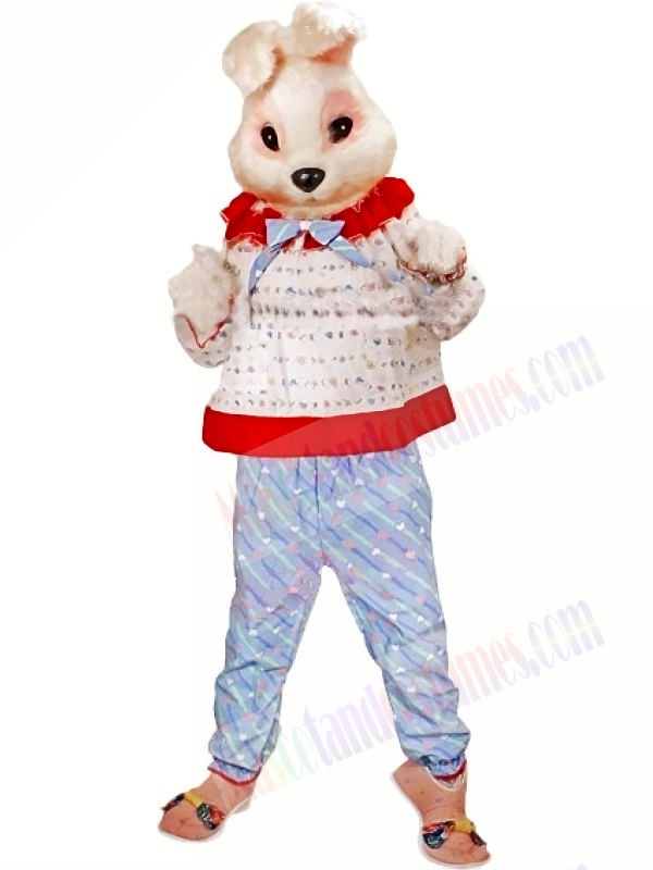 Cute Pink Bunny Rabbit Mascot Costumes