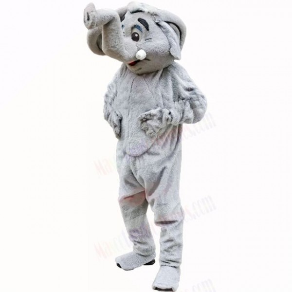 Grey Elephant Mascot Costumes Adult