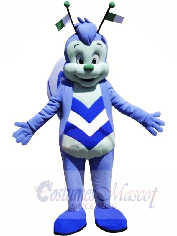 College Blue Bee Mascot Costumes