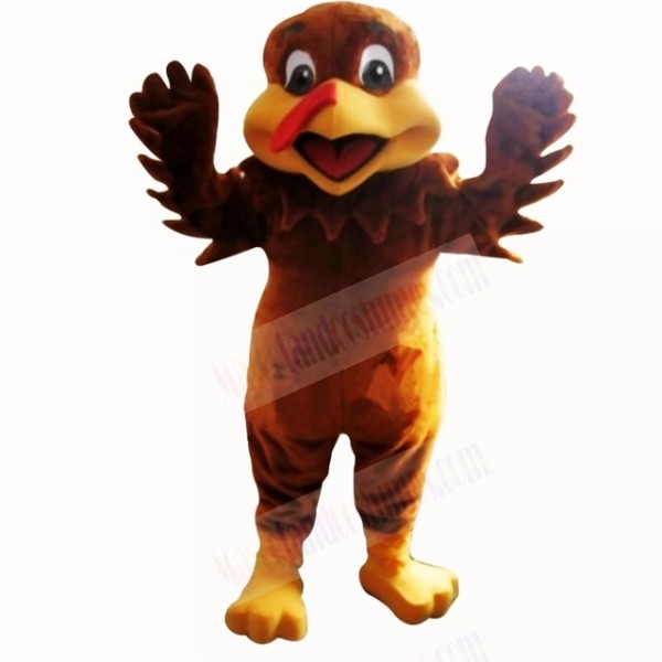 Brown Turkey Mascot Costumes Adult