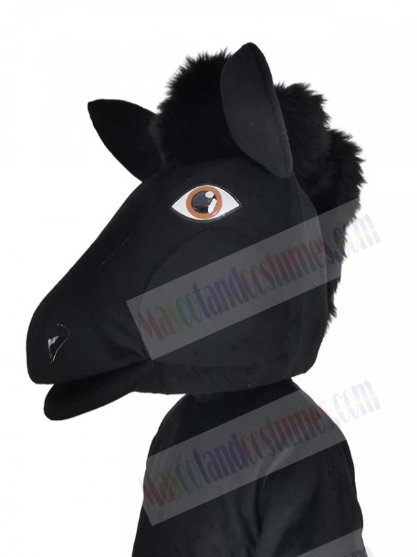 Mustang Horse mascot costume