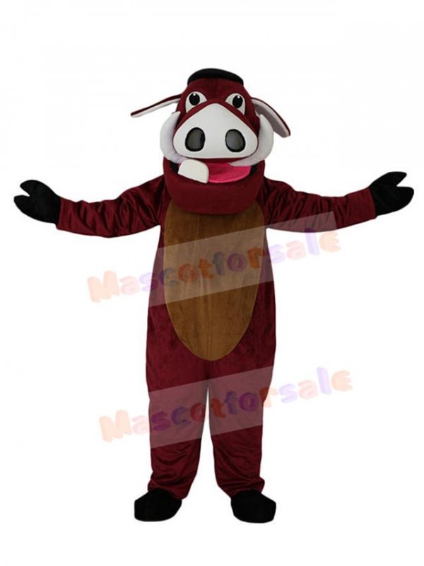 Pig mascot costume