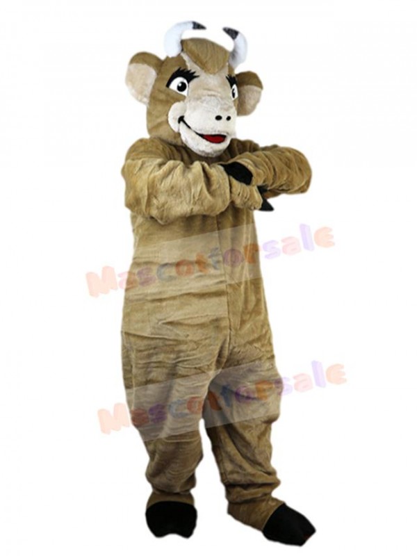 Bull mascot costume