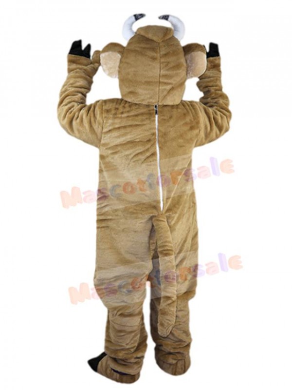 Bull mascot costume