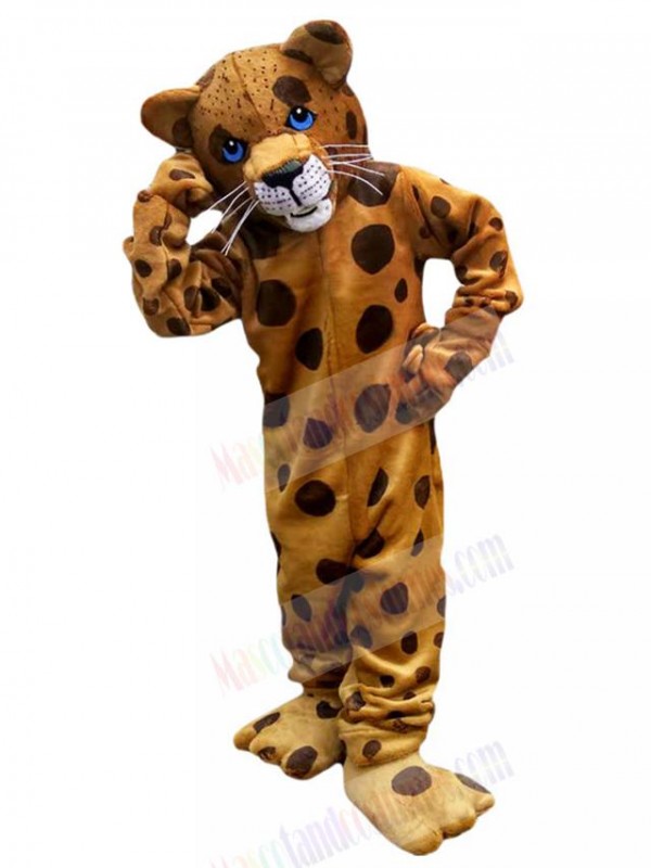 Leopard mascot costume