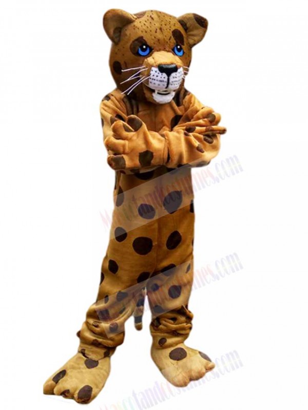 Leopard mascot costume