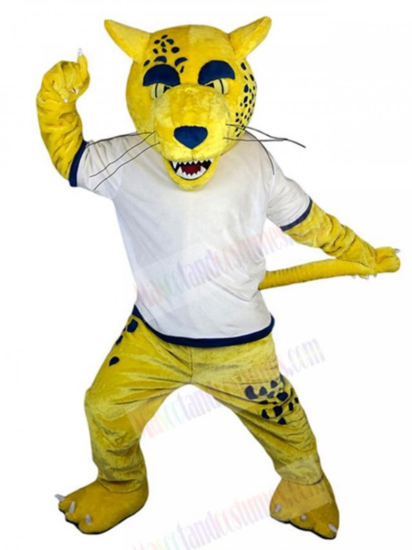 Leopard mascot costume