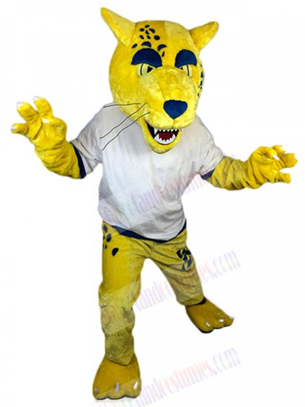 Leopard mascot costume