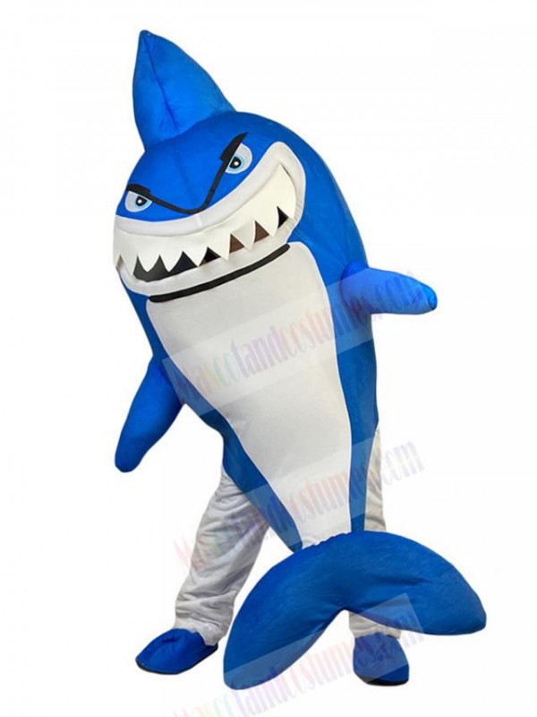 Shark mascot costume