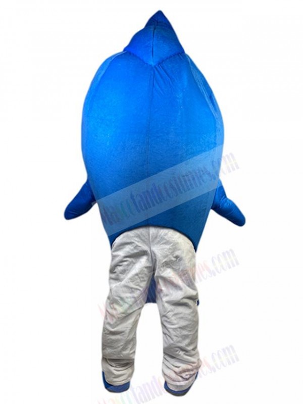 Shark mascot costume