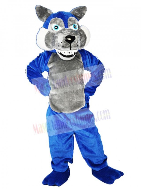 Wolf mascot costume