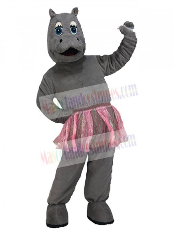 Hippo mascot costume