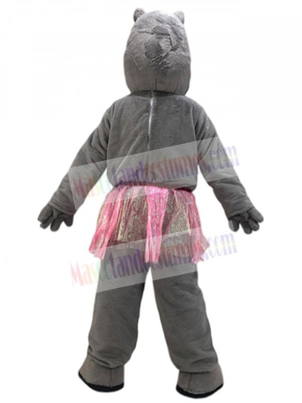 Hippo mascot costume