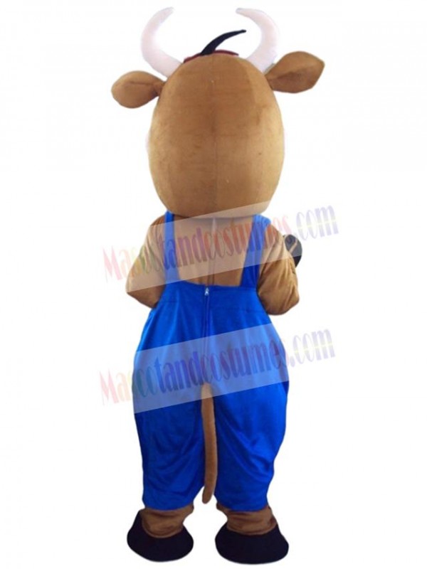 Cow mascot costume