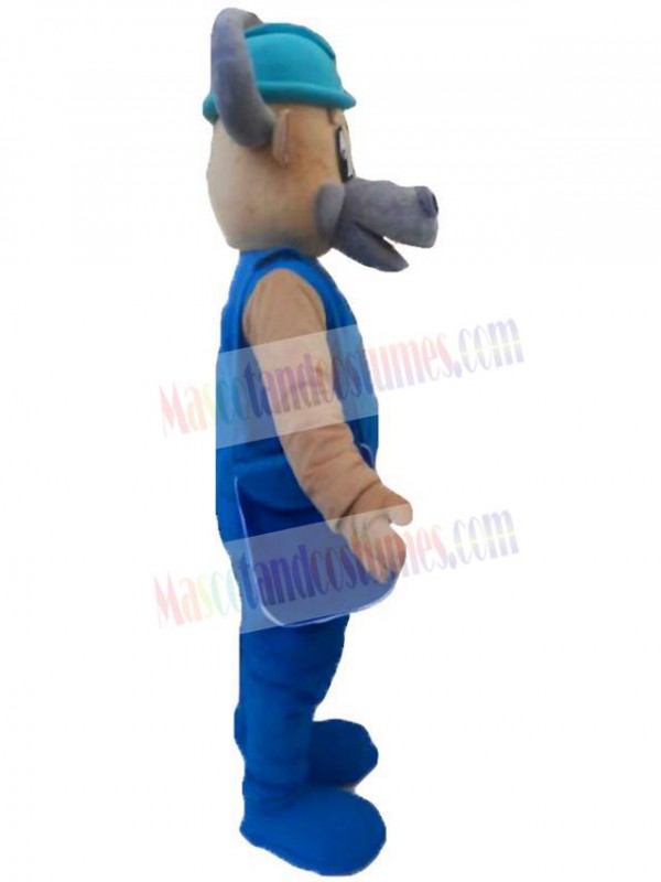 Bull mascot costume