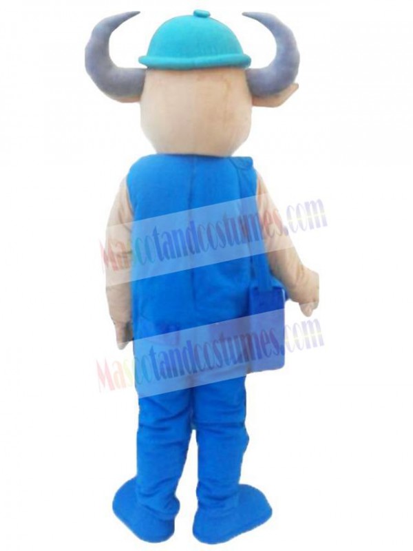Bull mascot costume