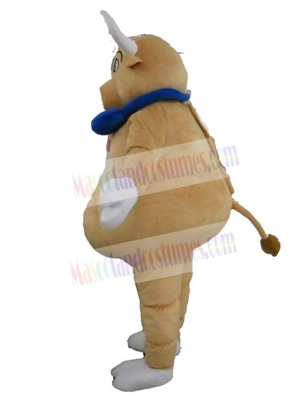 Bull mascot costume