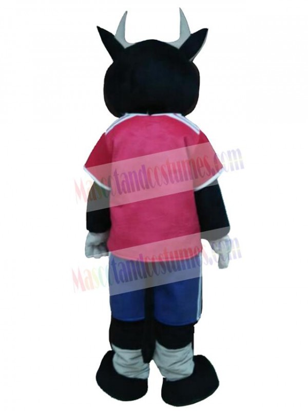 Bull mascot costume