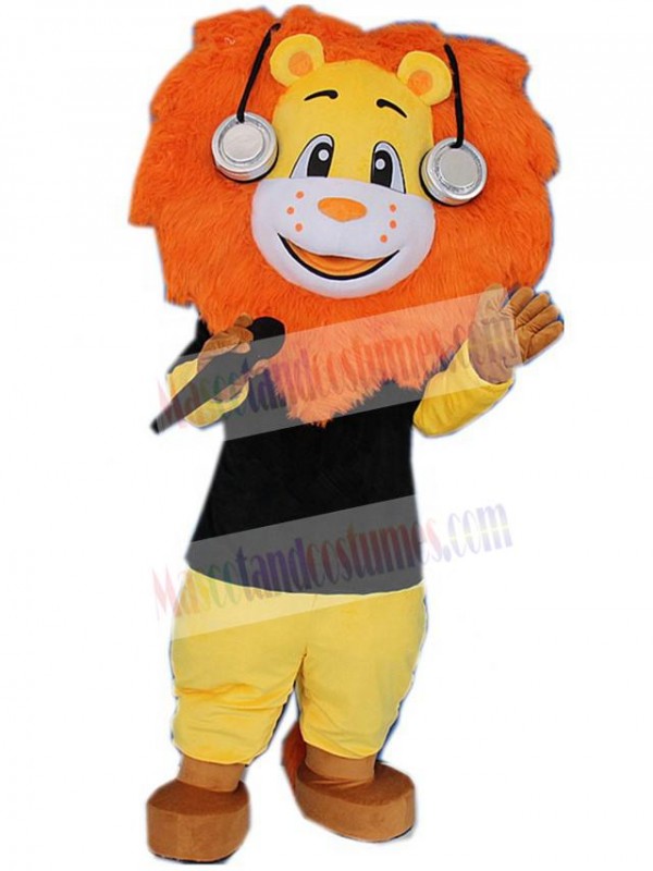 Lion mascot costume
