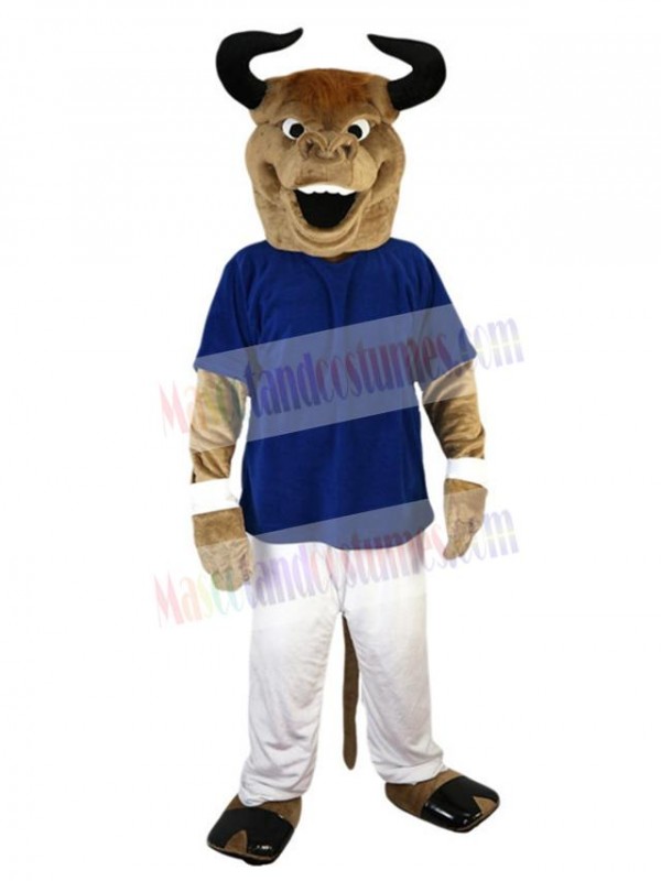 Bull mascot costume