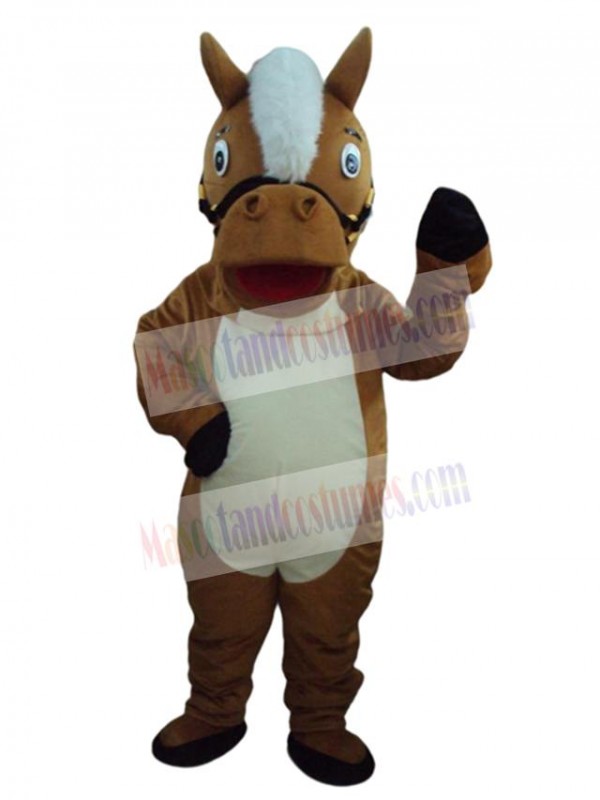 Horse mascot costume