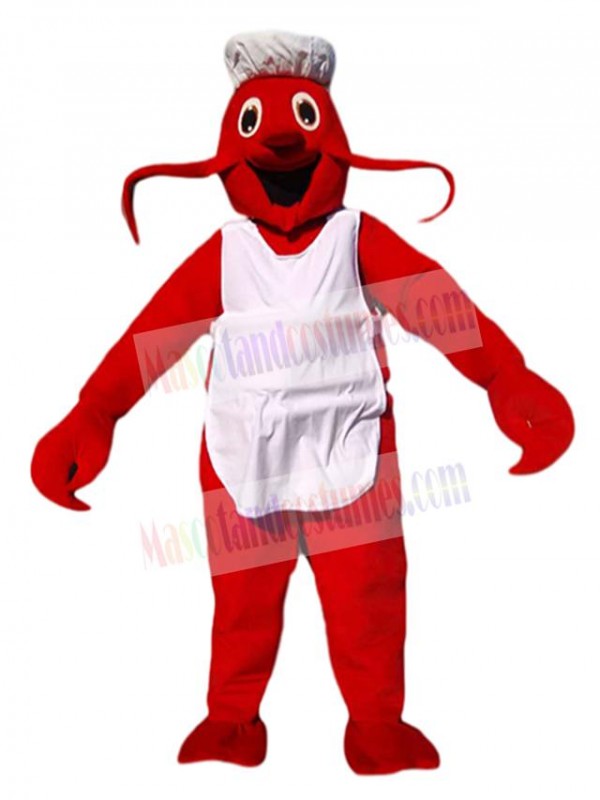 Lobster mascot costume