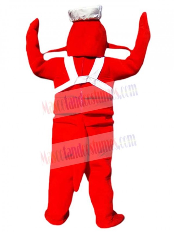 Lobster mascot costume
