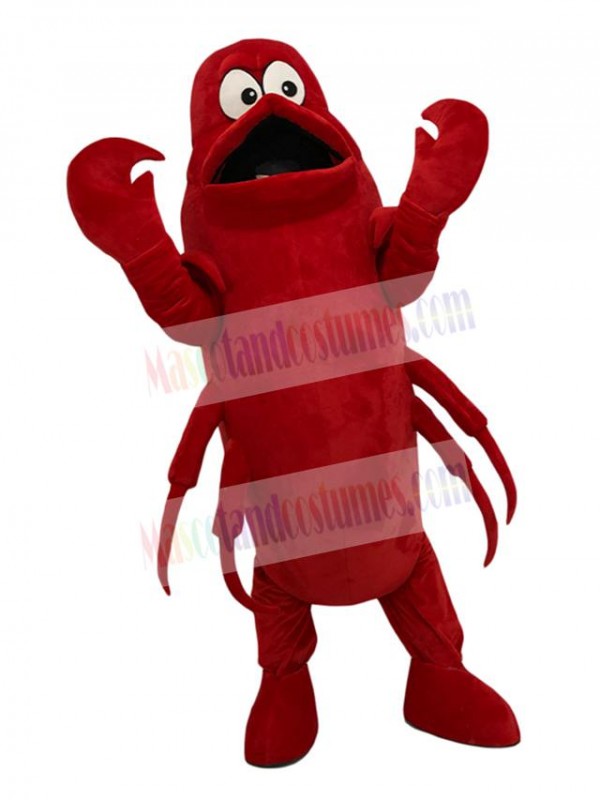 Lobster mascot costume