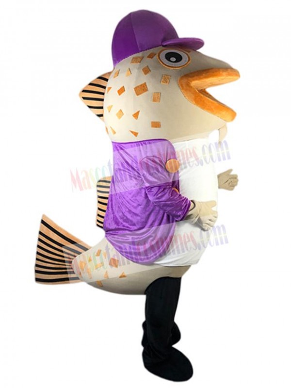 Fish mascot costume