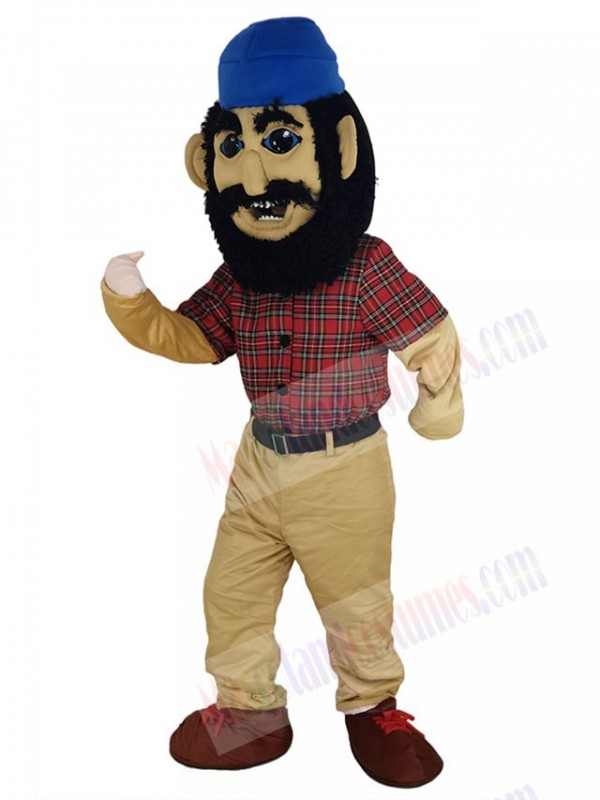 Lumberjack mascot costume