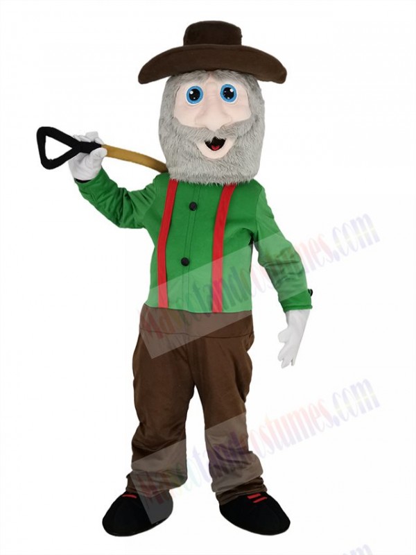 Miner mascot costume