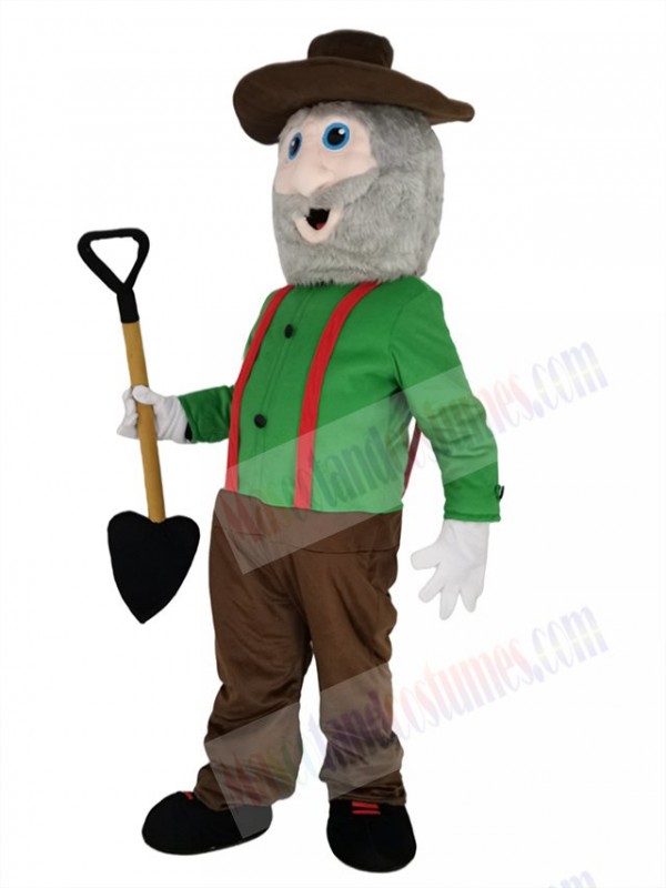 Miner mascot costume