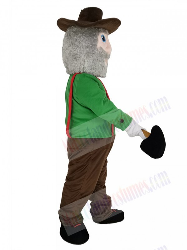 Miner mascot costume