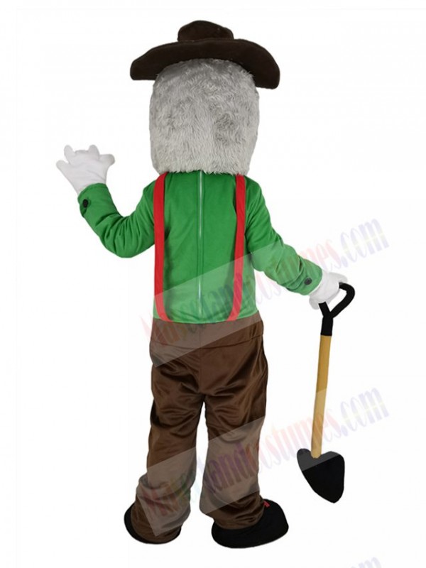 Miner mascot costume