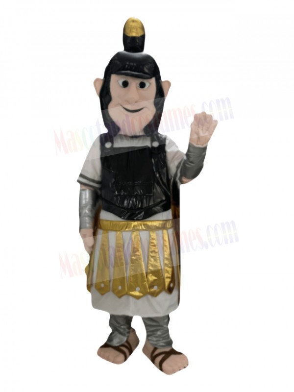 Trojan Spartan mascot costume