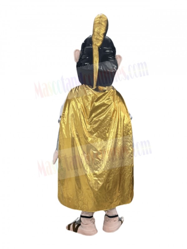 Trojan Spartan mascot costume