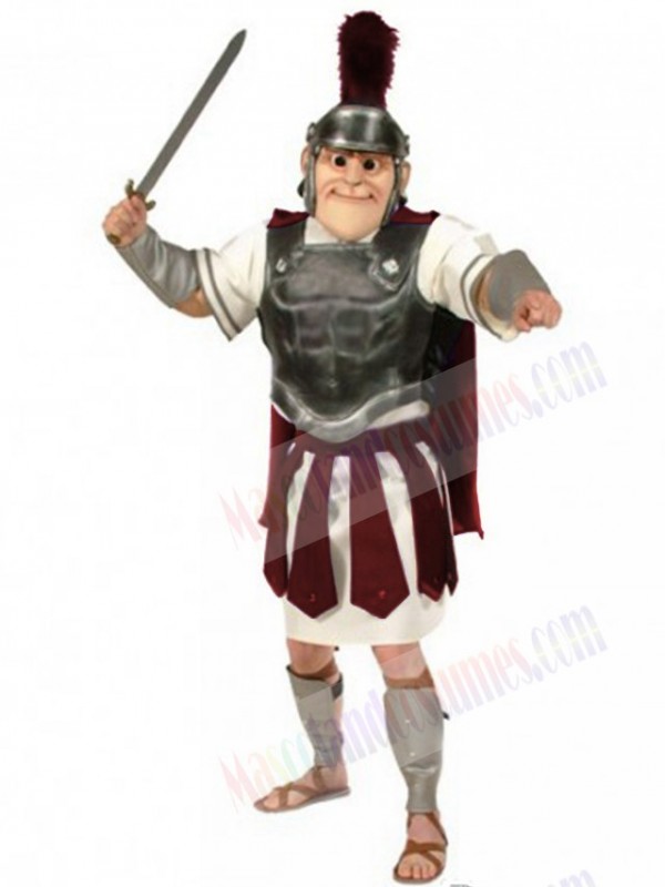 Troy Trojan Warrior mascot costume