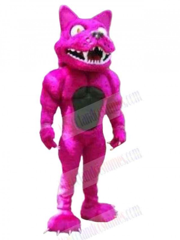 Leopard mascot costume