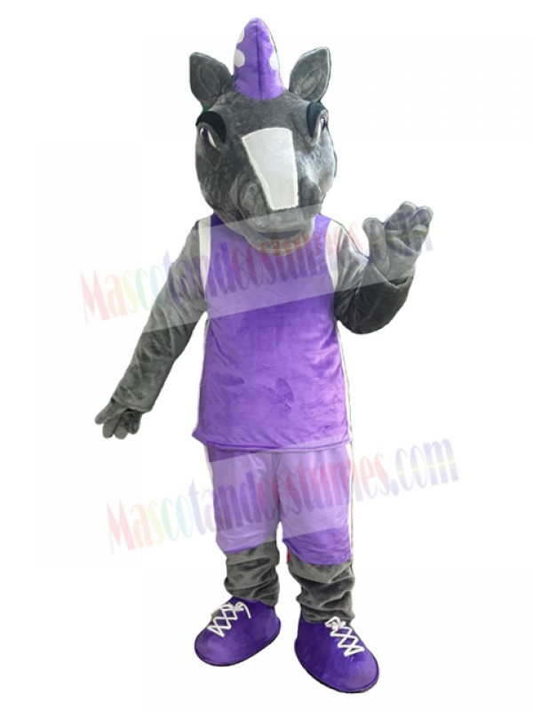 Mustang Horse mascot costume