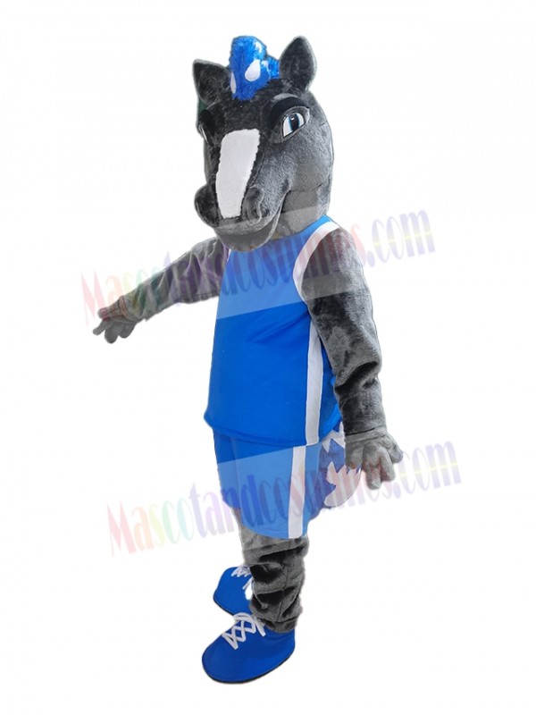 Mustang Horse mascot costume