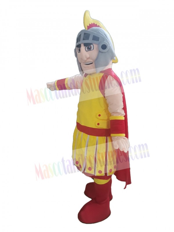 Spartan mascot costume